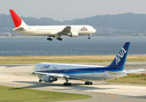 Cargo Volumes Up Sharply at ANA, JAL