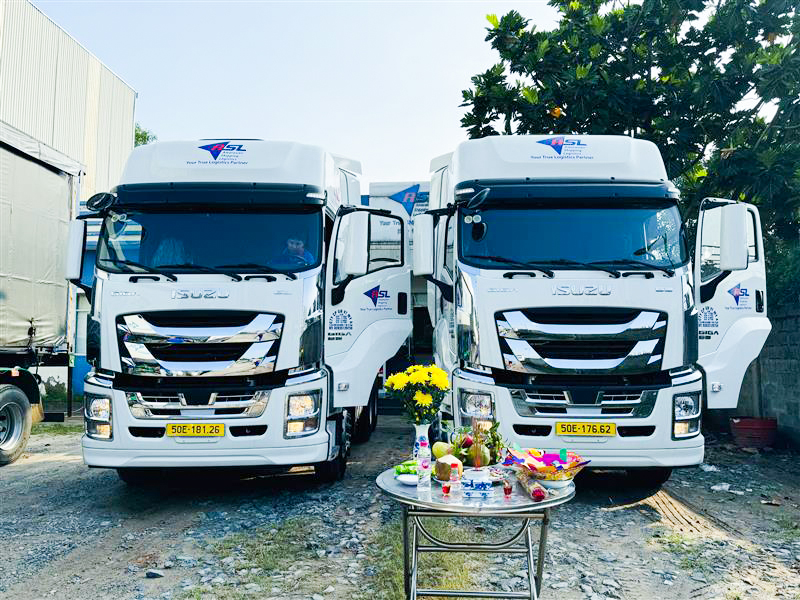 ASL LOGISTICS TIẾP TỤC MỞ RỘNG ĐỘI XE – NÂNG TẦM NĂNG LỰC VẬN TẢI NỘI ĐỊA