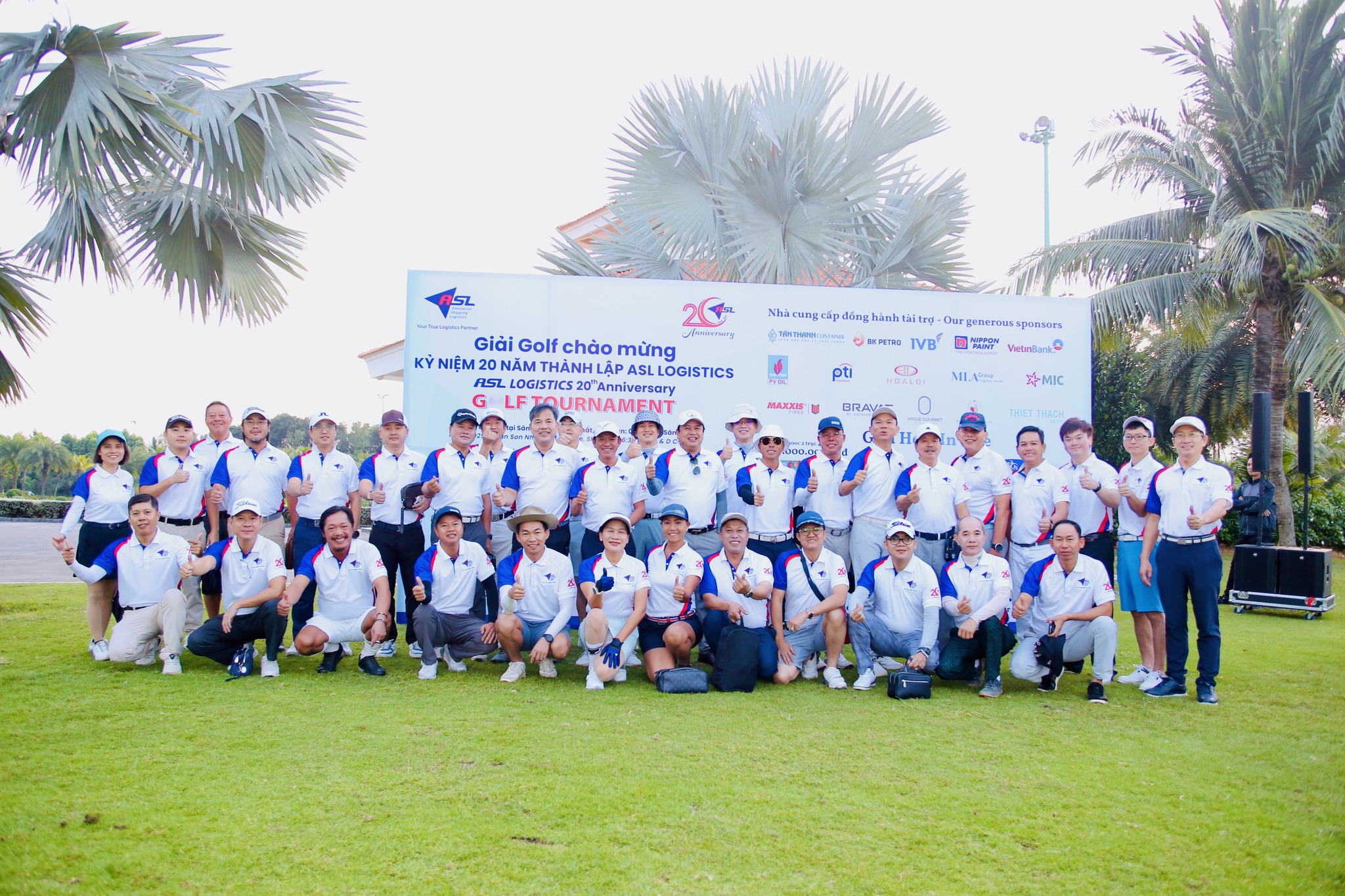 CONGRATULATIONS ON THE SUCCESSFUL CELEBRATION OF ASL LOGISTICS 20TH ANNIVERSARY GOLF TOURNAMENT