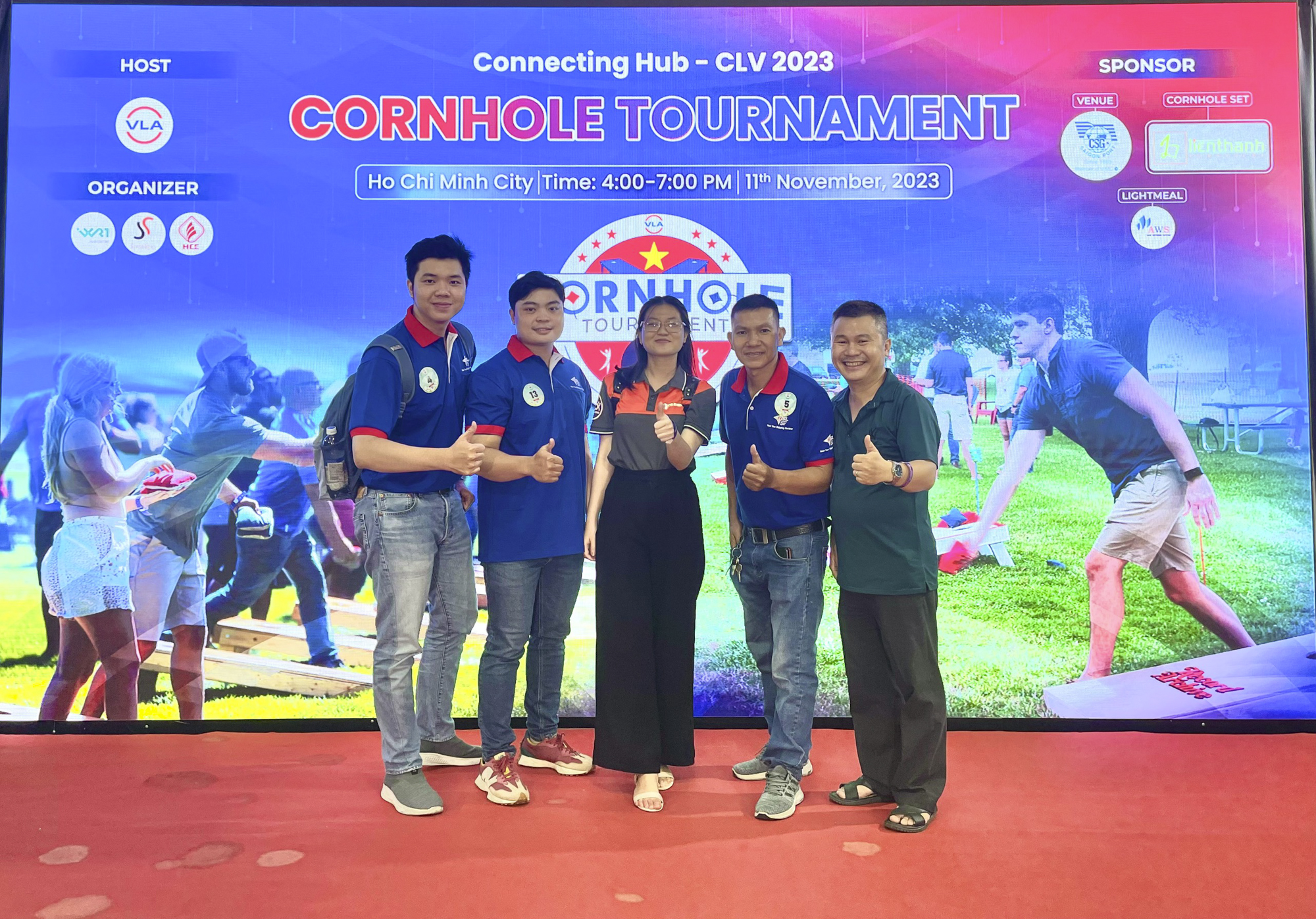 ASL LOGISTICS THAM GIA GIẢI ĐẤU CORNHOLE TOURNAMENT- CLV 2023 DO HIỆP ...