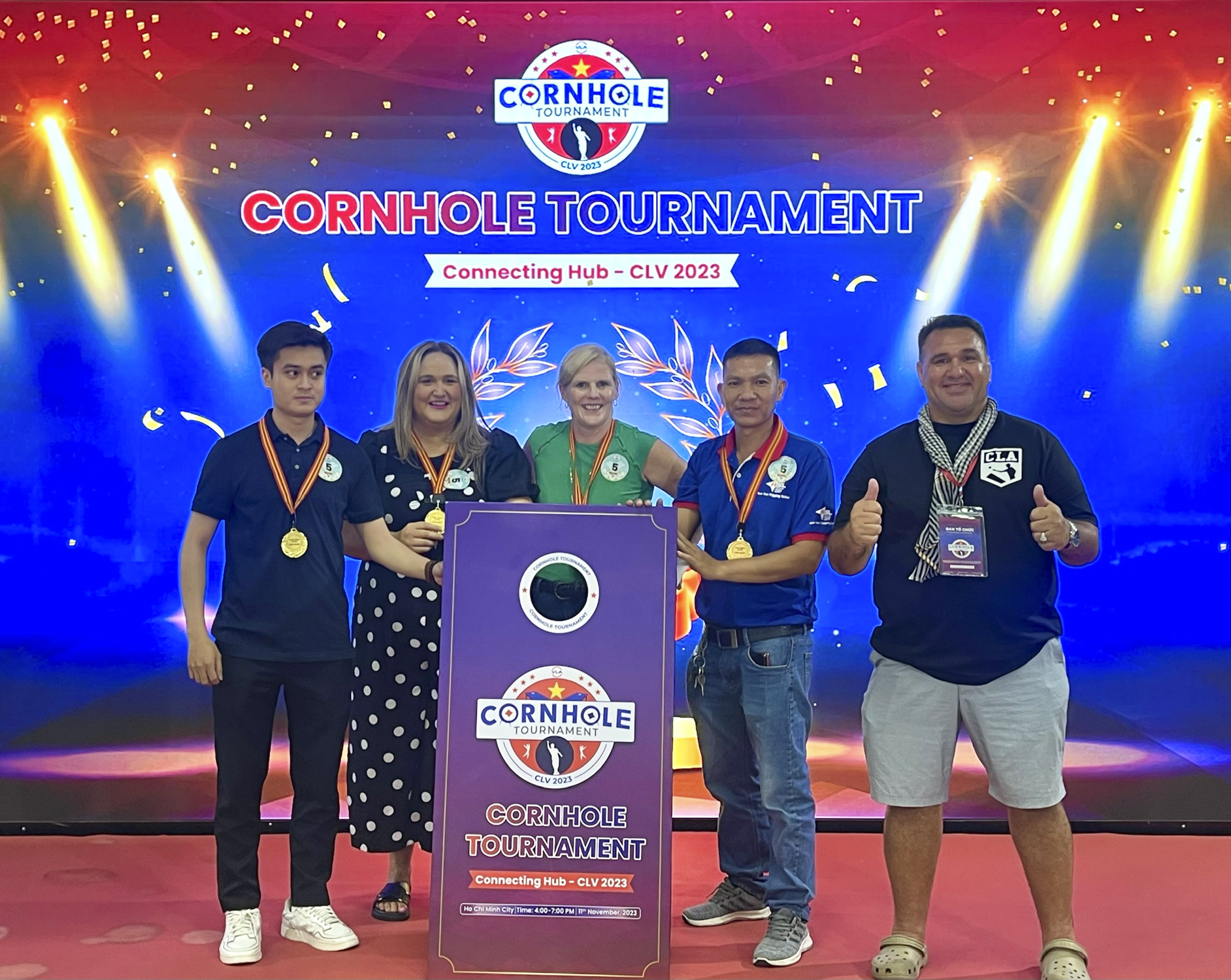 ASL LOGISTICS THAM GIA GIẢI ĐẤU CORNHOLE TOURNAMENT- CLV 2023 DO HIỆP ...