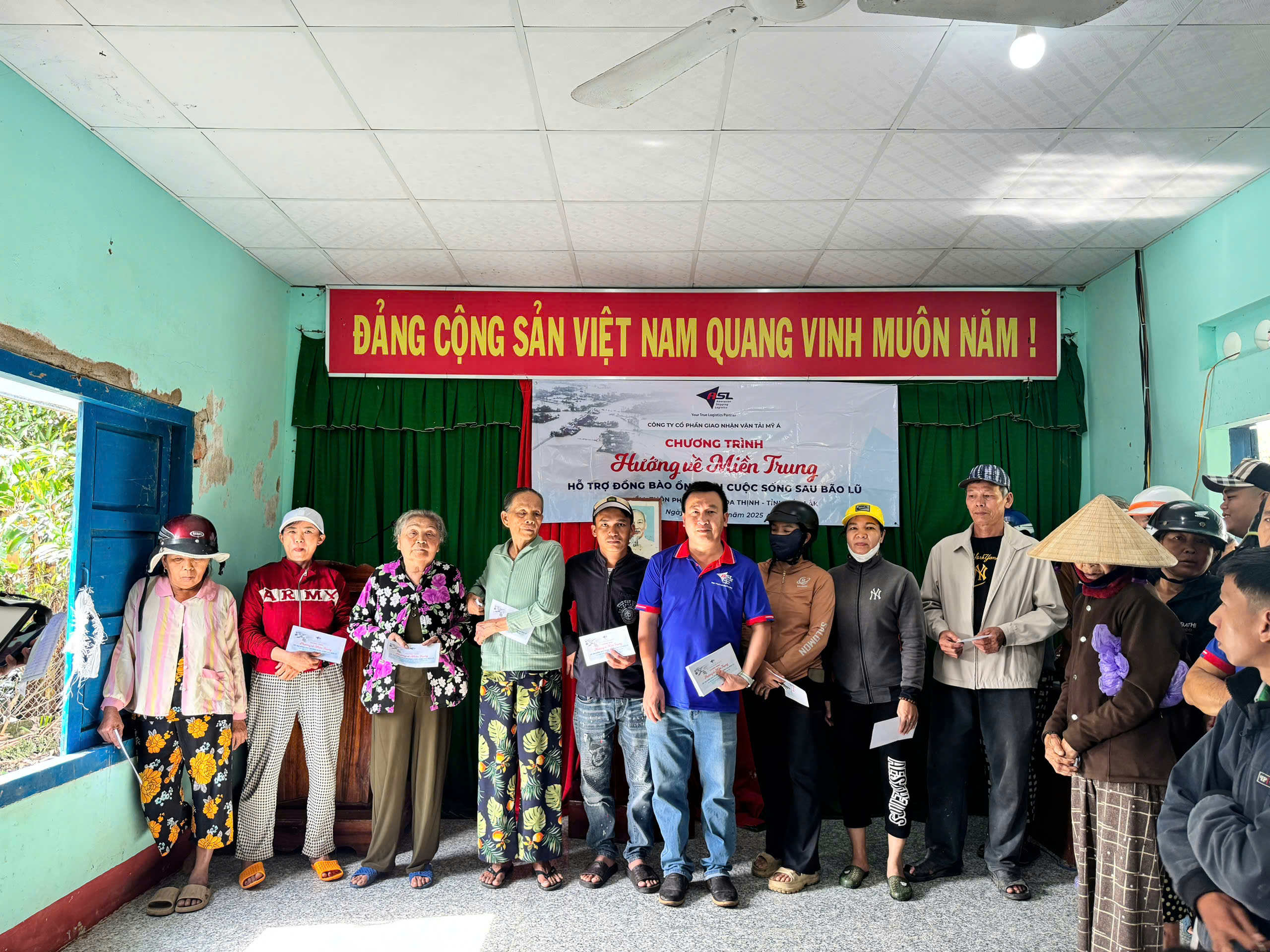 “HƯỚNG VỀ MIỀN TRUNG” – HÀNH TRÌNH CÙNG ASL LOGISTICS LAN TỎA YÊU THƯƠNG