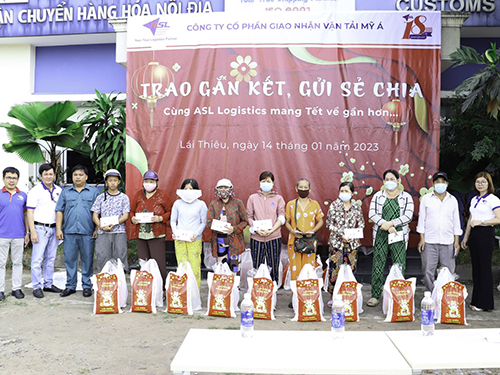 ASL LOGISTICS -"GIVING CONNECTIVITY, SENDING SHARE" IN LAITHIEU, BINH DUONG