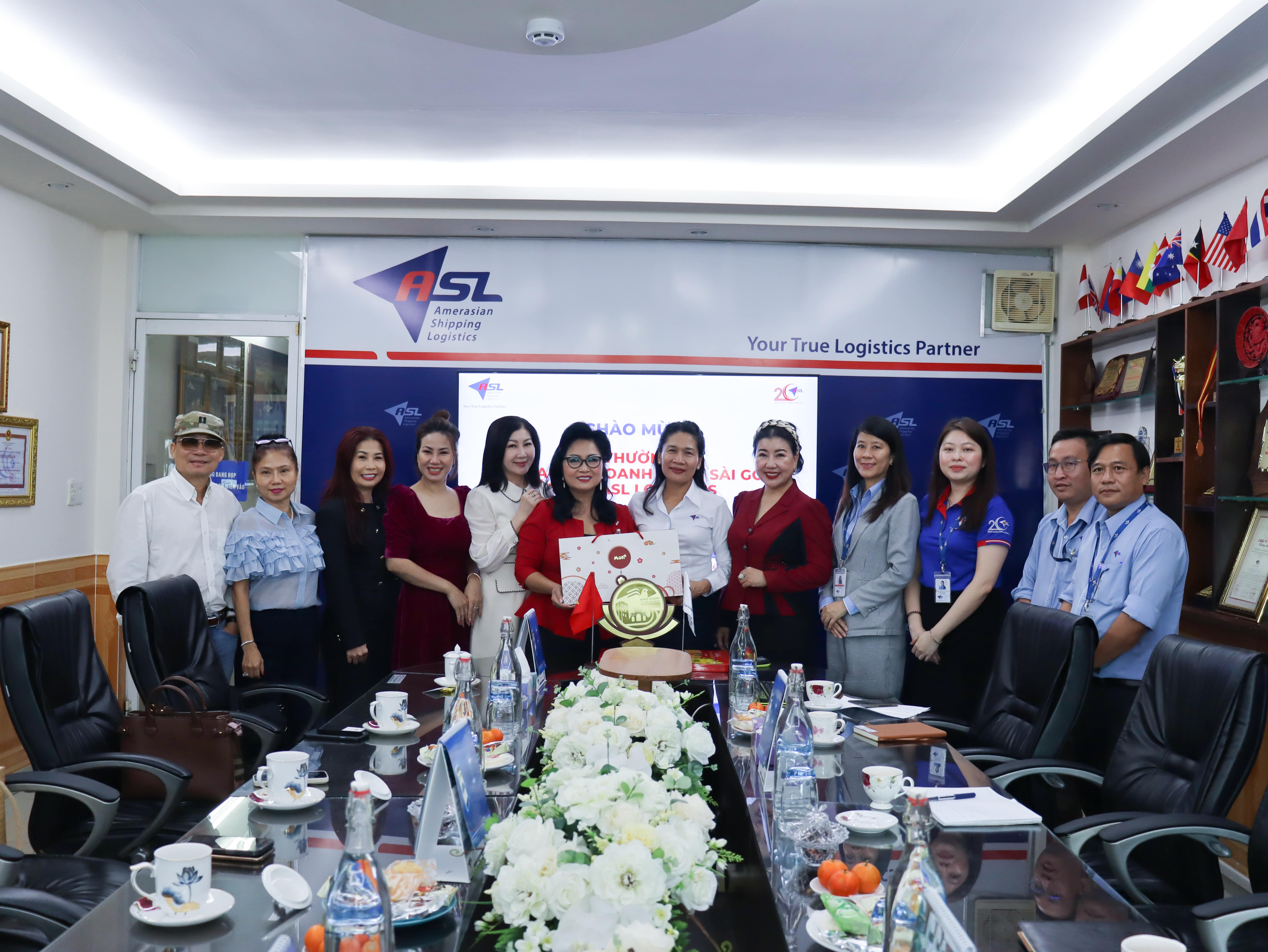  ASL LOGISTICS TIẾP ĐOÀN CÂU LẠC BỘ DOANH NHÂN SÀI GÒN ĐẾN THĂM VĂN PHÒNG TRỤ SỞ CHÍNH ️